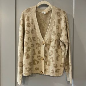 Leopard Cardigan Sweater